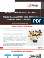 Principios de La Gestión de Los Recursos