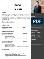 Fernando García Ruiz: Perfil