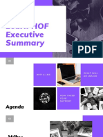 Learn Hof Executive Summary Training