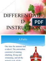 Differentiate D Instruction
