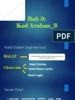 Bab 3 - KodArahan3