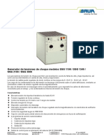 DS - Surge Voltage Generator - SSG 1100 To 3000 - BAUR - Es-Es PDF