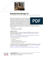 Embedded Event Manager 2.2: Cisco IOS Network Management Configuration Guide