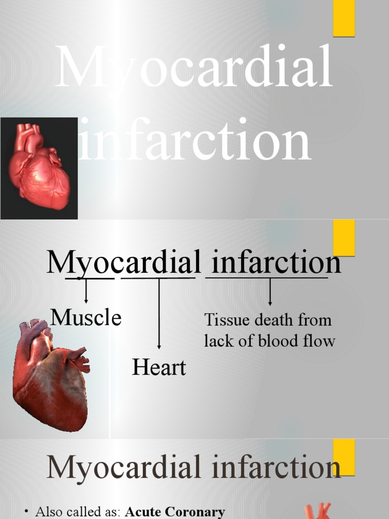 Myocardial Infarction Overview and Management | PDF | Myocardial ...