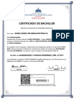 Certificado Bachillerato Hum Leng Mod