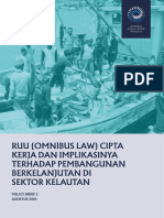 Policy Brief V IOJI RUU Omnibus Law Cipta Kerja Dan Implikasinya Terhadap Pembangunan Berkelanjutan Di Sektor Kelautan PDF