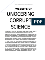 Unocering Corrupte Science