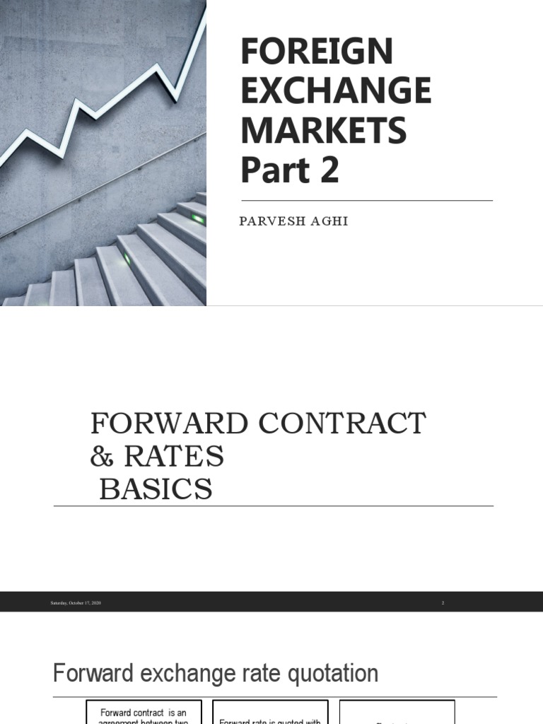 FOREX MARKETS Part 2 | PDF | Foreign Exchange Market | Exchange Rate
