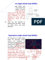 Equivalent Single Wheel Load (ESWL)