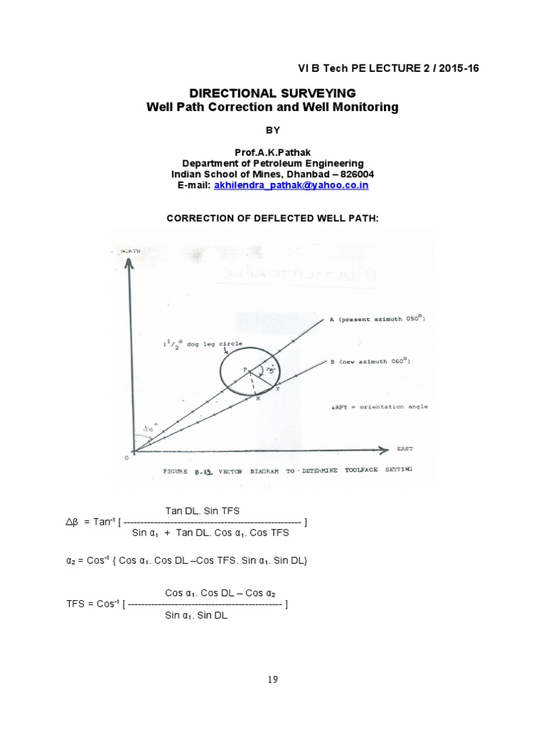 Directional Surveying Techniques | PDF | Gyroscope | Compass