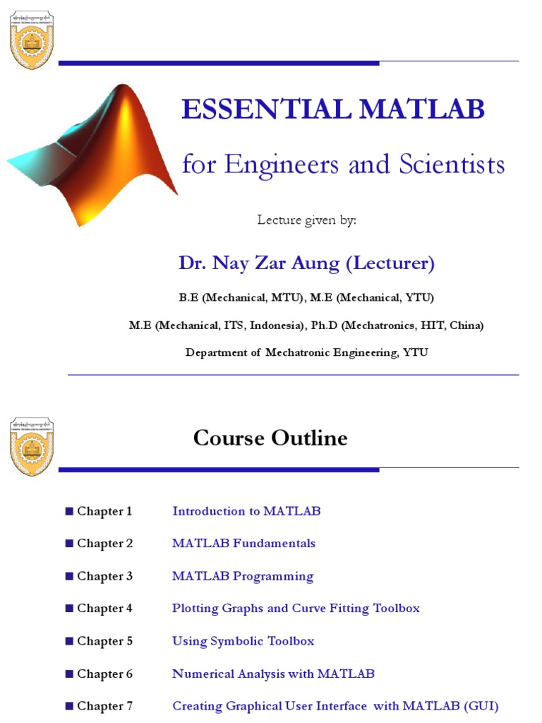 essential matlab for engineers and scientists ytu it group pdf trigonometric functions array data structure