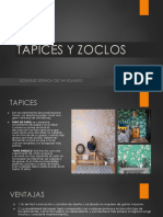 Tapices y Zoclos