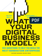 Libro Cual Es Su Modelo de Negocio Digital - Peter Weill
