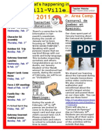 February 2011 Newsletter