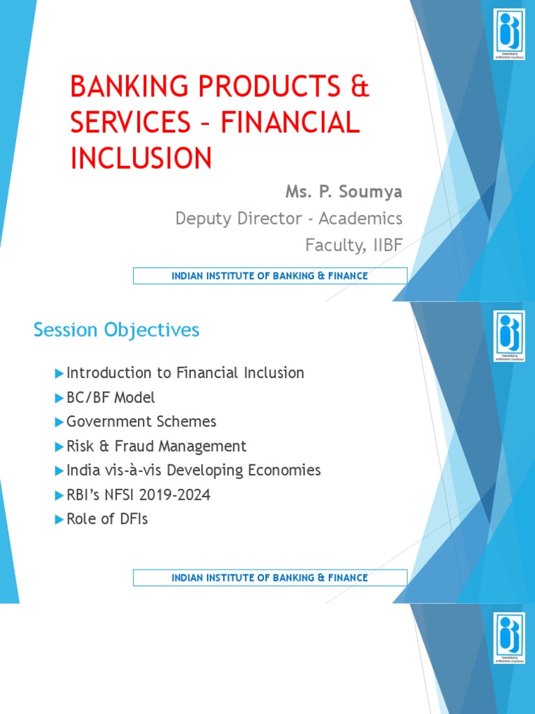 Financial Inclusion in Banking | PDF | Financial Inclusion | Banks
