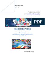 Regulament Participare Eurotrip 2020