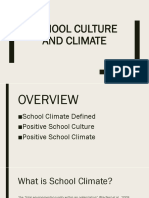 Day 4-PM-School Culture and Climate