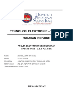 Tugasan 3 Breadboard-L.E.D Flasher