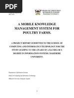 A Mobile Knowledge Management System For Poultry Farms