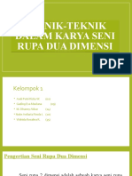 Teknik-Teknik Dalam Karya Seni Rupa Dua Dimensi