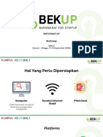 BEKUP - BOOTCAMP (BALI) Participant Kit PDF