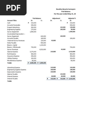 Worksheet Sample