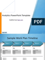 Analytics Powerpoint Template: Subtitle Here