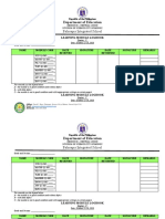 Learning Module Logbook