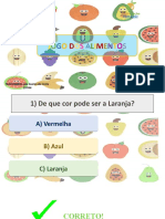 Jogo Dos Alimentos