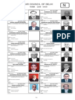 Bar Council of Delhi: Voter List - 2018