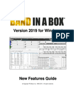 Band-in-a-Box 2019 Upgrade Manual