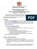 FULL INSTRUCTIONS - Jan June 2021 - PrivateCandidates PDF