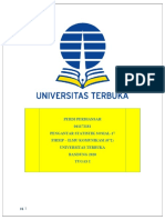 Tugas 1 Pengantar Statistik Sosial