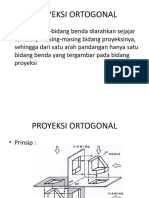 Proyeksi Ortogonal Singkat