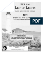 Pub.116 List of Lights, Radio Aids and Fog Signals, 2019