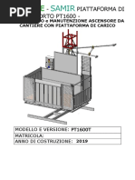 Manuale CAME PT1600T PDF