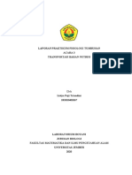 Laporan Praktikum Fisiologi Tumbuhan