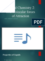 General Chemistry 2: Intermolecular Forces of Attraction: Engr. Anthony V. Abesado