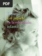el juego y el juguete en la educación infantil