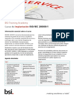 Flyer Web Iso 20000 1 Implantacion PDF