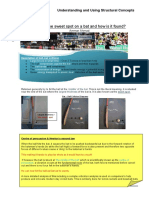 What Is The Sweet Spot On A Bat and How Is It Found?: Understanding and Using Structural Concepts