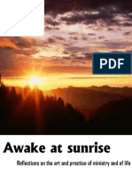 Awake at Sunrise - Preaching Articles PDF