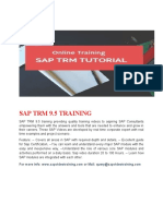 Sap TRM Tutorial