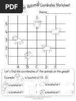 Coordinate Graph Worksheet PDF