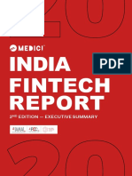 India Fintech Report 2020 Executive Summary PDF