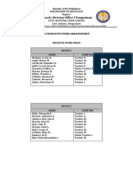 Schools Division Office I Pangasinan: Alternative Work Arrangement