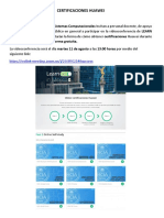 Certificaciones Huawei 11-Agosto-2020
