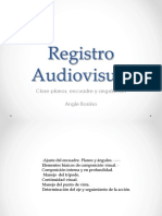 REGISTRO AUDIOVISUAL CLASE Planos - Ángulos PDF