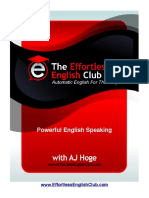 Powerful English Speaking PDF