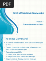 Communication in Linux